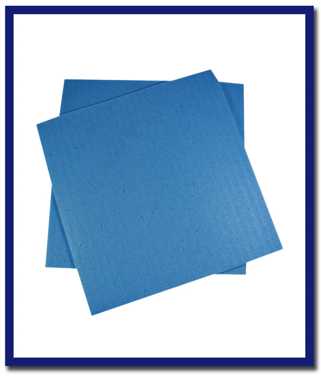 Edco Sponge Cloth Squares Blue - 10 Pcs Per Pack - Stone Doctor Australia - Cleaning Accessories > Consumables > Sponge Cloths