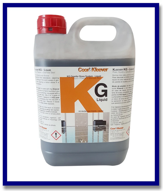 KG Granite Polishing Liquid (Black) - 5Litres - Stone Doctor Australia - Granite Polishing Liquid