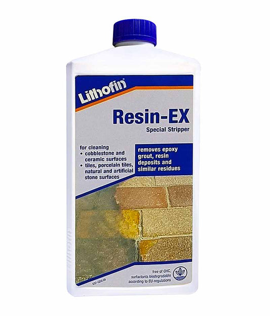 Lithofin Resin-Ex - 1 Litre - Stone Doctor Australia - Stone & Tiles > Specialty Cleaning > Epoxy Grout Remover