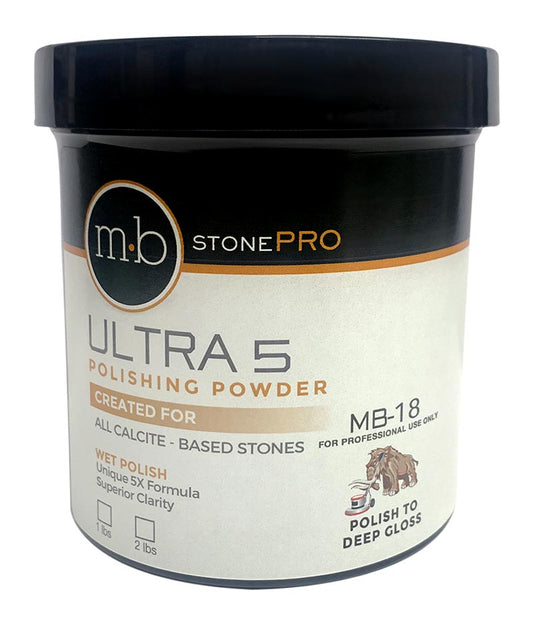 MB18 Ultra 5 Marble Polishing Powder – 1lb (0.45kgs) - Stone Doctor Australia - Natural Stone > Marble > Polishing Powder