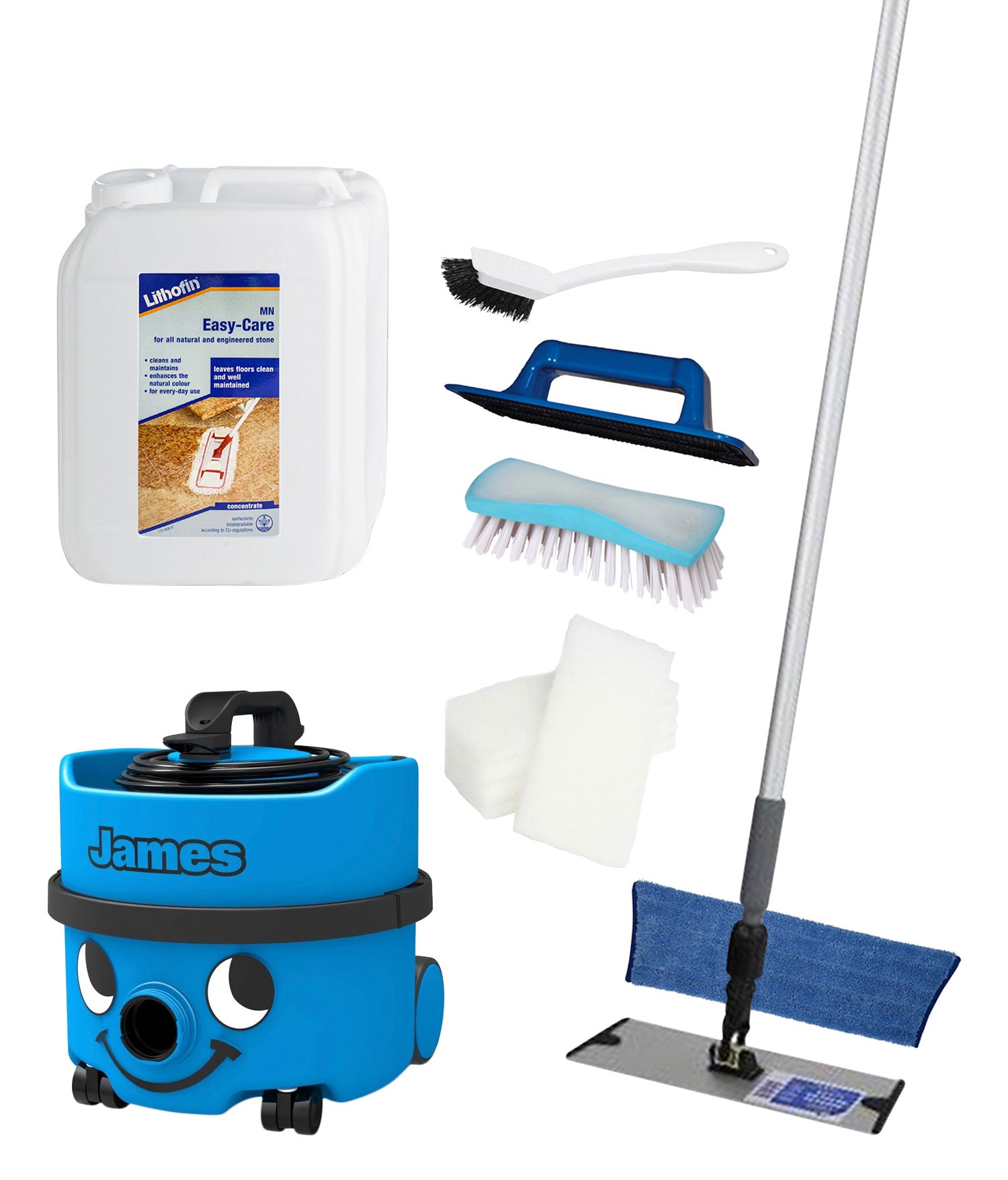Premium Natural Stone Floor Care Kit - Stone Doctor Australia - ﻿﻿Marble, Travertine & Limestone > Daily Floor Cleaning > Microfibre Mopping System