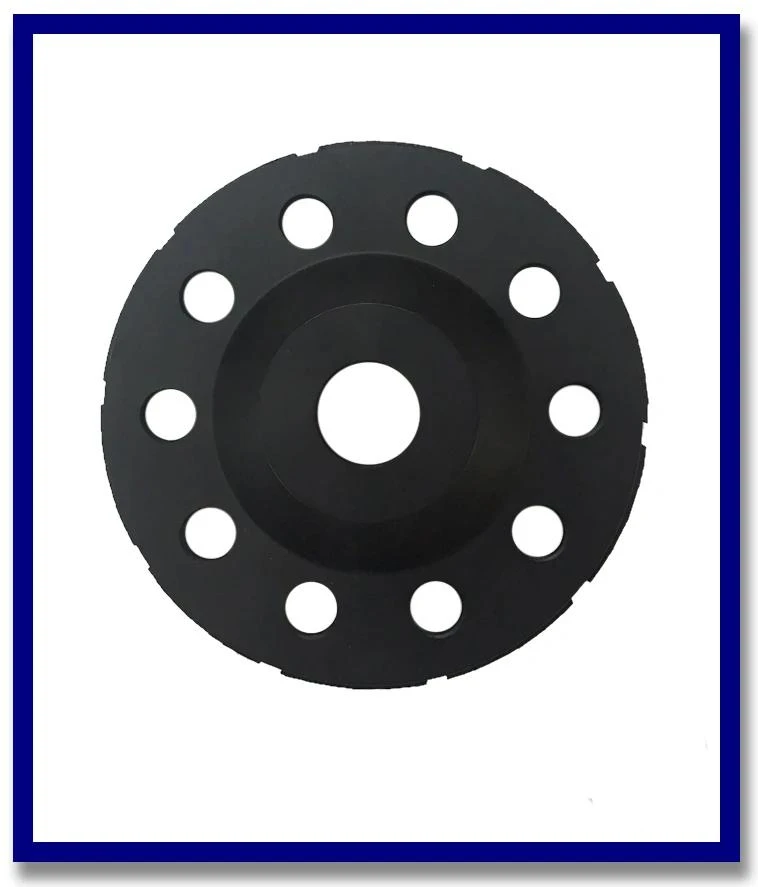 125mm SDA Cup Wheel #30/40 Black T-Shaped Segments 22.2mm BORE - Stone Doctor Australia - Cup Wheel