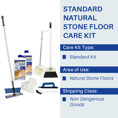 Standard Natural Stone Floor Care Kit - Stone Doctor Australia - ﻿﻿Marble, Travertine & Limestone > Daily Floor Cleaning > Microfibre Mopping System