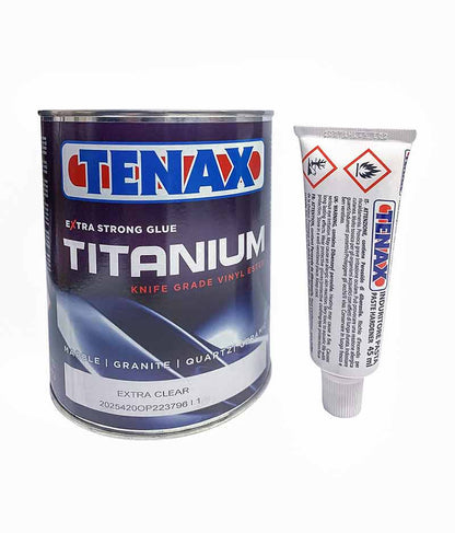 Tenax Titanium - 1 Litre c/w Hardener - Stone Doctor Australia - Natural Stone > Chemicals > Stone Glue