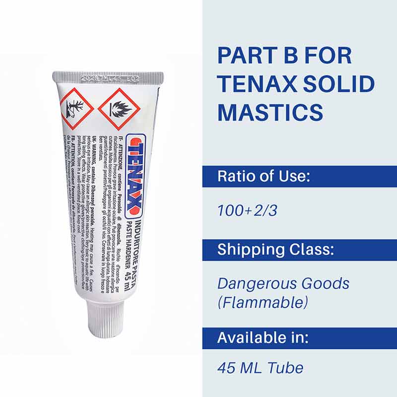 Tenax Standard Hardener Only - 45ml Tube - Stone Doctor Australia - Tenax