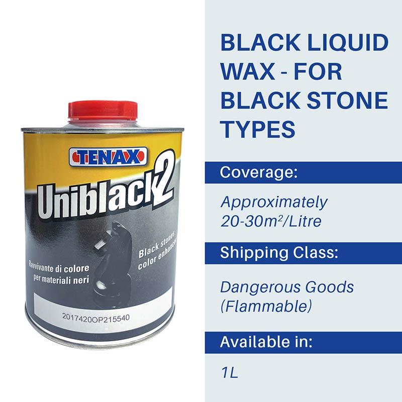 Tenax Uniblack2 - 1 Litre - Stone Doctor Australia - Tenax