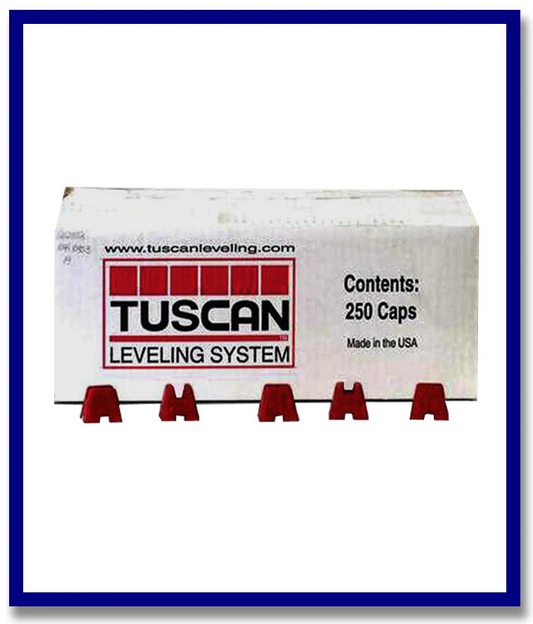 Tuscan Levelling System Reusable Caps - 250pcs - Stone Doctor Australia - Natural Stone > Tiles > Tiling Tools