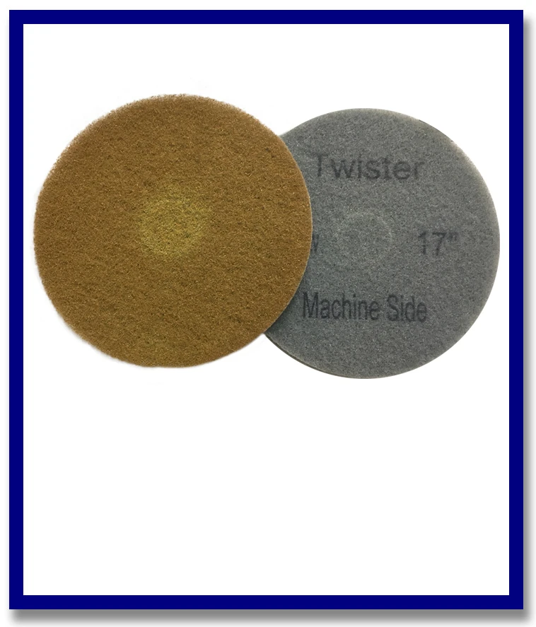 17" Twister Diamond Floor Pad - Stone Doctor Australia - Natural Stone > Restoration > Diamond Floor Pads